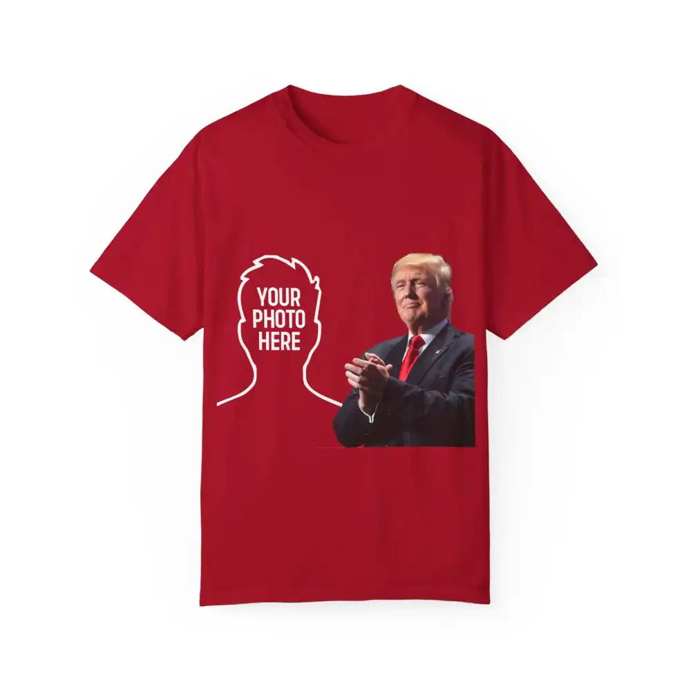 Donald Trump Store | Unisex Garment-Dyed Red T-shirt - Red / S - T-Shirt