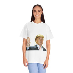 Donald Trump Store | Unisex Garment-Dyed White T-Shirt - T-Shirt