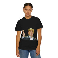 Donald Trump Store | Unisex Victory Garment-Dyed Black T-Shirt - T-Shirt