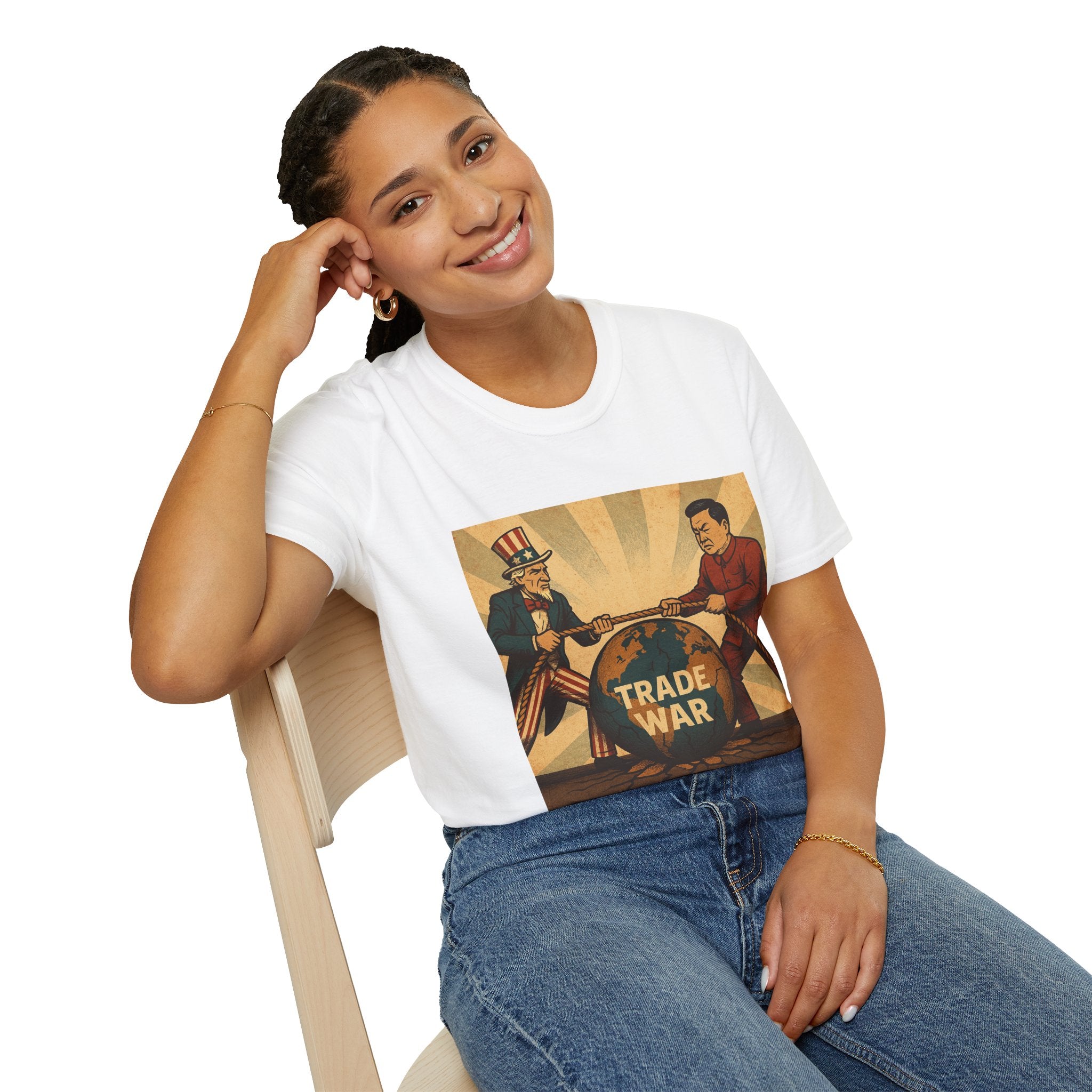 America vs China Trade War Unisex T-Shirt - Donald Trump Store Online