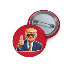 Red Pin Badge - Donald Trump - 1.25’’ - Accessories