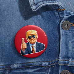 Red Pin Badge - Donald Trump - Accessories