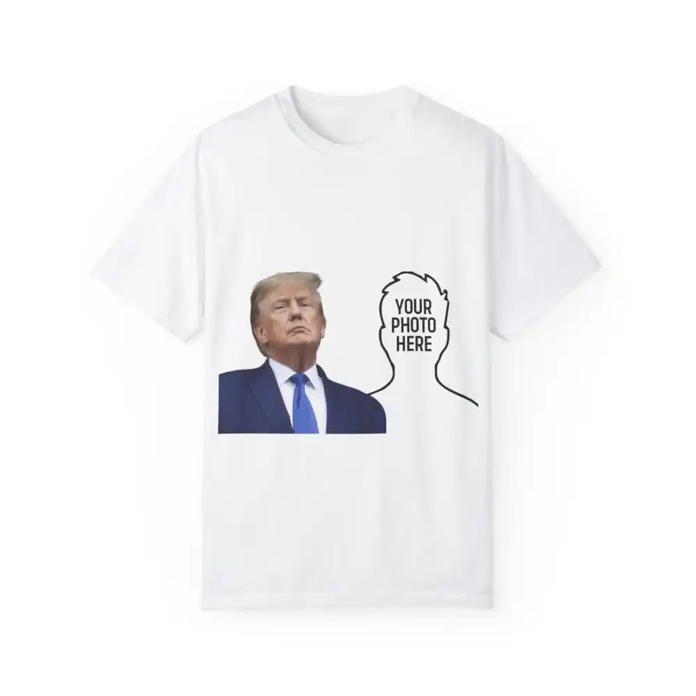 Trump Print Unisex White T-shirt - White / S - T-Shirt